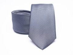 Prémium selyem nyakkendő - Kékesszürke 