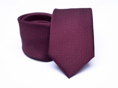 Prémium nyakkendő - Burgundi aprópöttyös Aprómintás nyakkendő