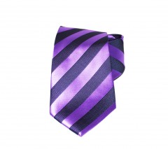                       NM classic nyakkendő - Lila csíkos 