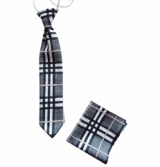                          Vento gumis gyereknyakkendő szett - Skótkockás 