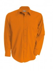Férfi h.u comfort fitt ing - Narancssárga Egyszínű ing