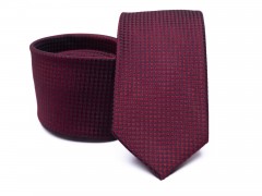        Prémium selyem nyakkendő - Bordó aprómintás Aprómintás nyakkendő