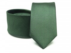        Prémium selyem nyakkendő - Zöld aprómintás Aprómintás nyakkendő
