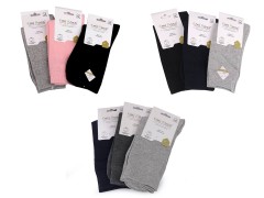      Női pamut zokni - 3 pár/csomag 