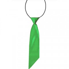            Női szatén gumis nyakkendő - Fűzöld Női nyakkendők, csokornyakkendő