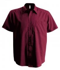 ACE férfi r.u comfort fitt ing - Bordó Egyszínű ing