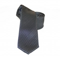               Goldenland slim nyakkendő - Fekete aprómintás Aprómintás nyakkendő