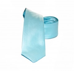               Goldenland fordítható slim nyakkendő - Menta-Türkíz Egyszínű nyakkendő