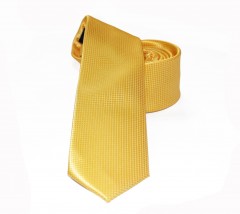               Goldenland slim nyakkendő - Aranysárga Egyszínű nyakkendő