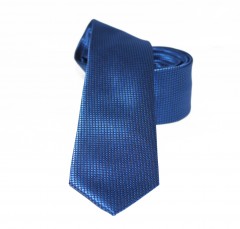               Goldenland slim nyakkendő - Farmerkék szövött Egyszínű nyakkendő