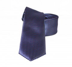               Goldenland slim nyakkendő - Kék aprópöttyös Aprómintás nyakkendő