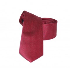               Goldenland slim nyakkendő - Meggypiros Egyszínű nyakkendő