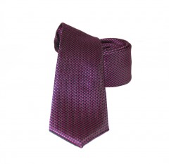               Goldenland slim nyakkendő - Lila aprómintás Aprómintás nyakkendő
