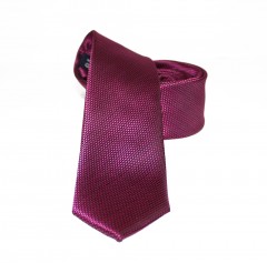               Goldenland slim nyakkendő - Lilásbordó Aprómintás nyakkendő