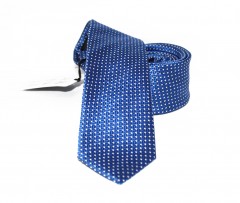                    NM slim szövött nyakkendő - Kék aprómintás 