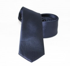                    NM slim szövött nyakkendő - Kék Egyszínű nyakkendő