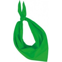       Fiesta női vászon kendő - Zöld 