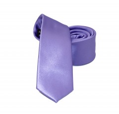                          NM Slim szatén nyakkendő - Lila Egyszínű nyakkendő