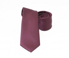                    NM slim szövött nyakkendő - Bordó Aprómintás nyakkendő