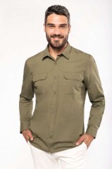 Safari férfi h.u modern fitt ing  Egyszínű ing