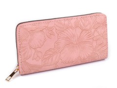                    Női pénztárca 3D virág - 9,5x19 cm 