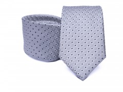         Prémium selyem nyakkendő - Halványkék aprópöttyös Selyem nyakkendők