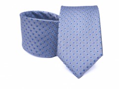         Prémium selyem nyakkendő - Égszínkék aprópöttyös Selyem nyakkendők