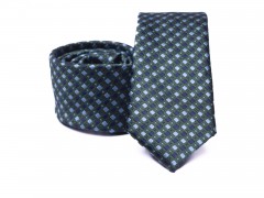    Prémium slim nyakkendő -  Zöld kockás Kockás nyakkendők