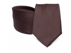       Prémium nyakkendő -  Barna Egyszínű nyakkendő