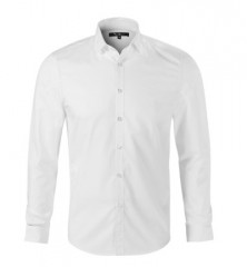 JOURNEY 100 % Pamut puplin slim férfi ing - Fehér Egyszínű ing