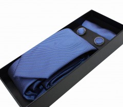                          NM nyakkendő szett - Kék mintás Szettek
