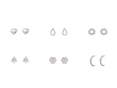 Fülbevaló rozsdamentes acél 