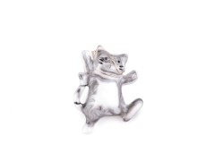                      Bross kitűző cica Kitűzők, Brossok