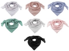   Pöttyös kendő - 85x90 cm 