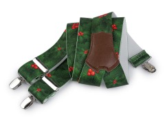                   Karácsonyi nadrágtartó - Zöld Férfi nadrágtartó