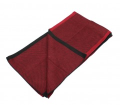   Newsmen kötött sál - Bordó mintás Férfi kesztyű, sál