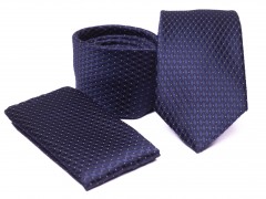    Prémium nyakkendő szett - Kék mintás Szettek
