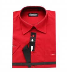   Goldenland rövidujjú ing - Piros Akciós ing