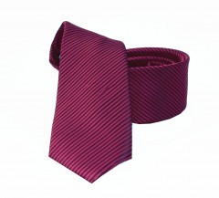                    NM slim szövött nyakkendő - Bordó csíkos Csíkos nyakkendő