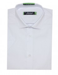   Goldenland slim rövidujjú ing - Fehér Egyszínű ing