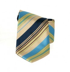                     Classic prémium nyakkendő - Kék csíkos Csíkos nyakkendő