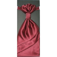    Francia nyakkendő,díszzsebkendővel - Bordó Szettek