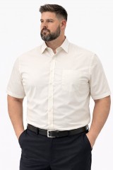   Goldenland extra rövidujjú ing - Ecru Extra méret